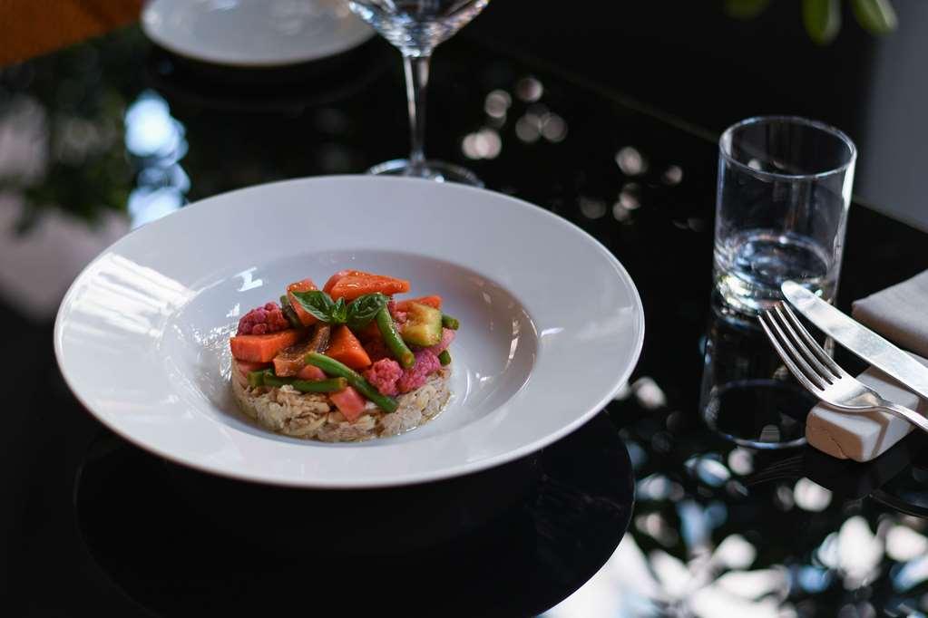 ซินา เดอ ลา วิลล์ Hotel มิลาน ร้านอาหาร รูปภาพ